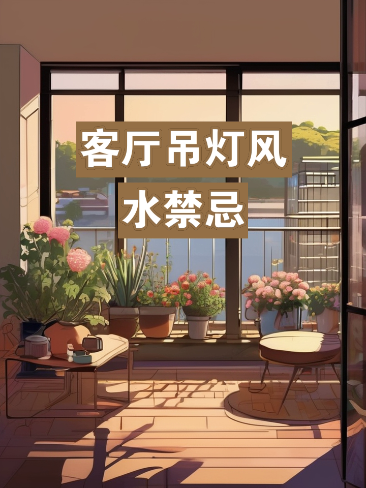客厅灯具风水讲究