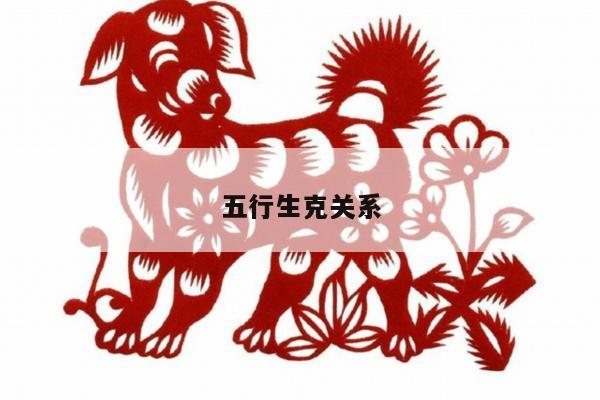 五行生克关系